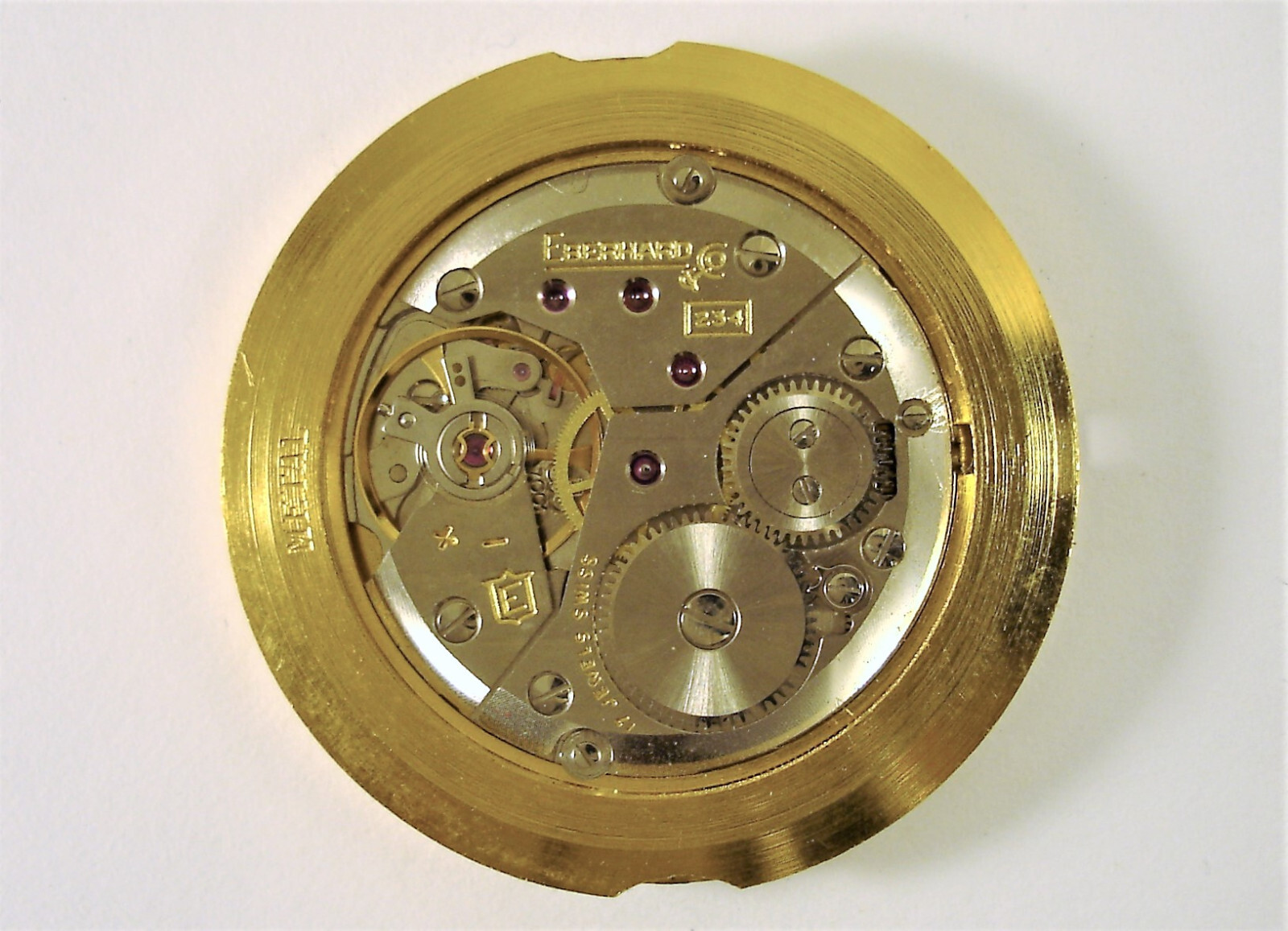 Eberhard Vintage Movement Cal.234-Peseux 7001 + Dial, 32mm, 1980s