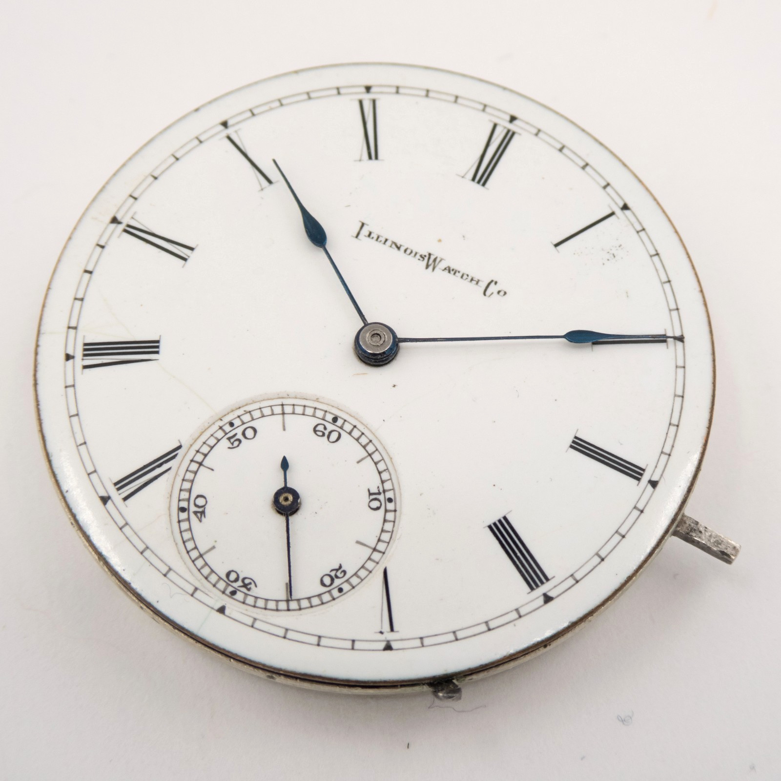 Scarce Illinois Grade 154 Model 2 8-Size 15-Jewel Antique Pocket Watch Movement