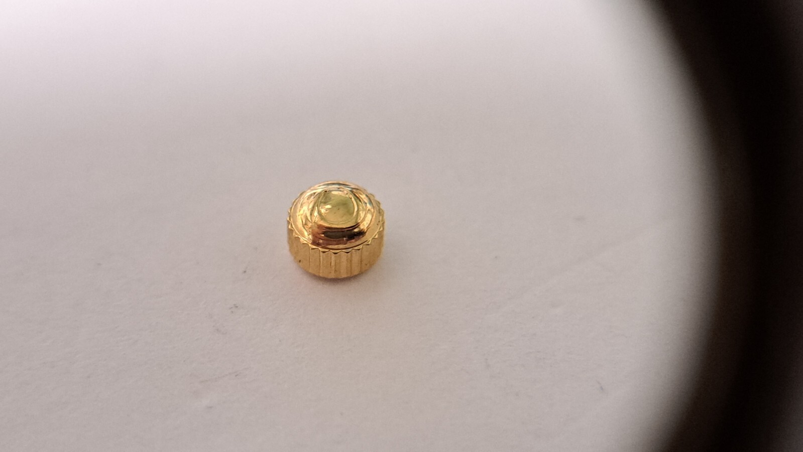 To fit OM CROWN Yellow bowl 4mm 4.0mmx 2.0 tap 10 (0.90 thread) for watch repair
