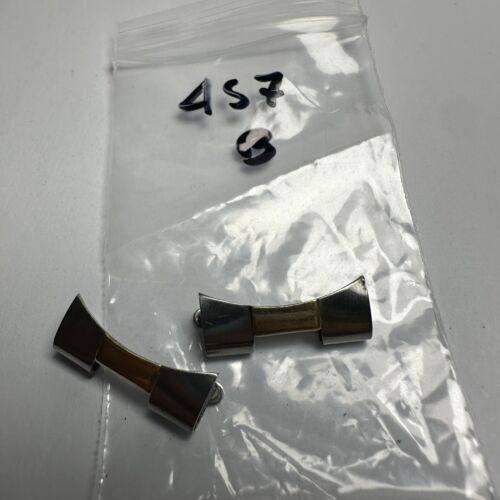 Rolex pair of endlinks for 15003 15233 15203 19mm 457B