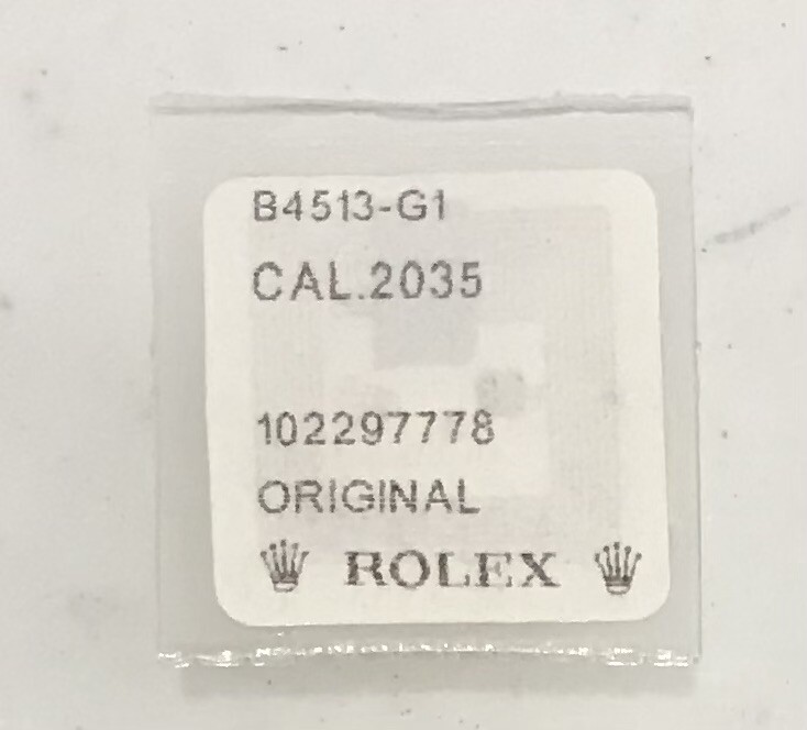 Rolex Hour Wheel Calibre 2035 Part # 4513 – New Sealed Package