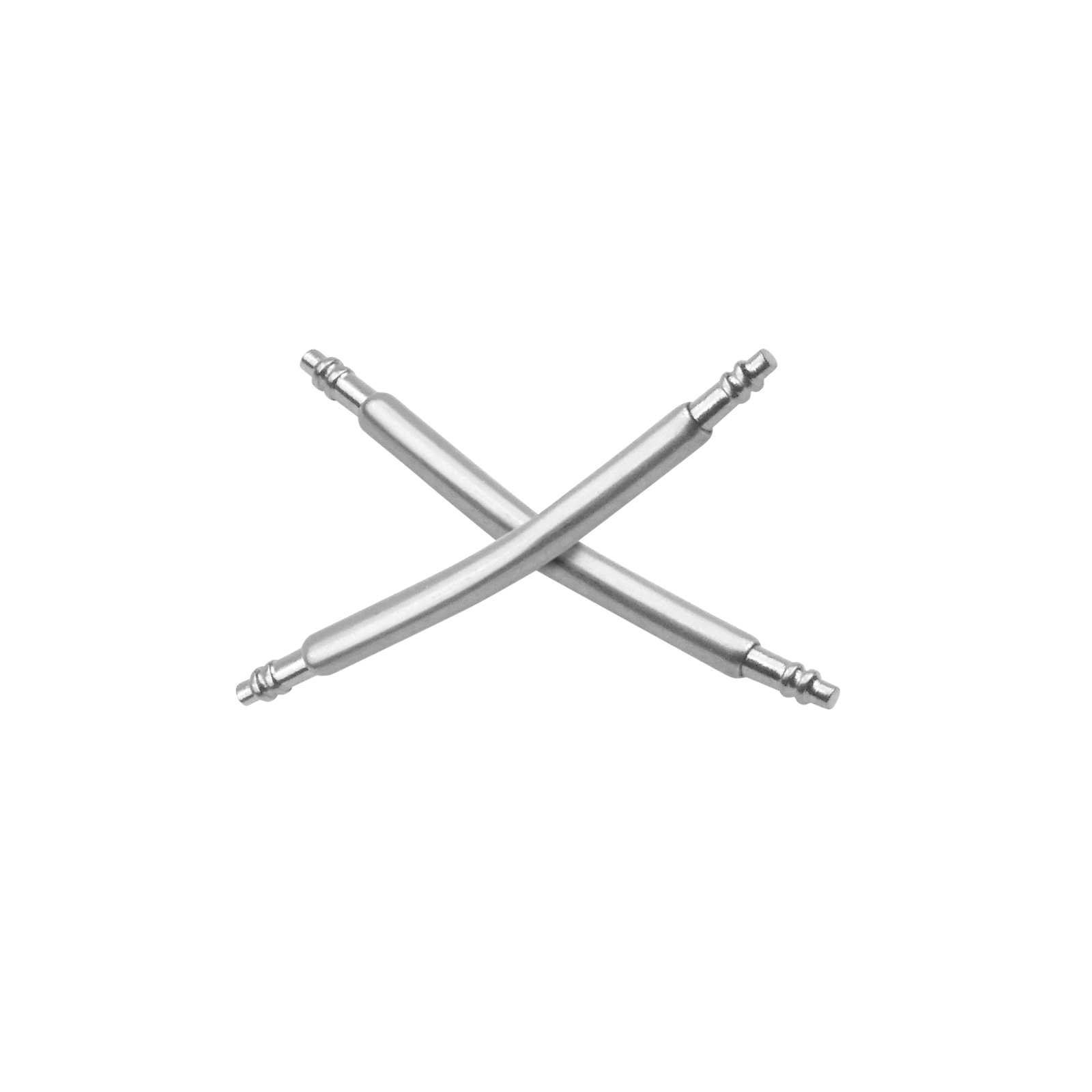 2 – 19MM CURVED SPRING BARS FOR WATCH BANDS, STRAPS, WATCHES, TIMEPIECES