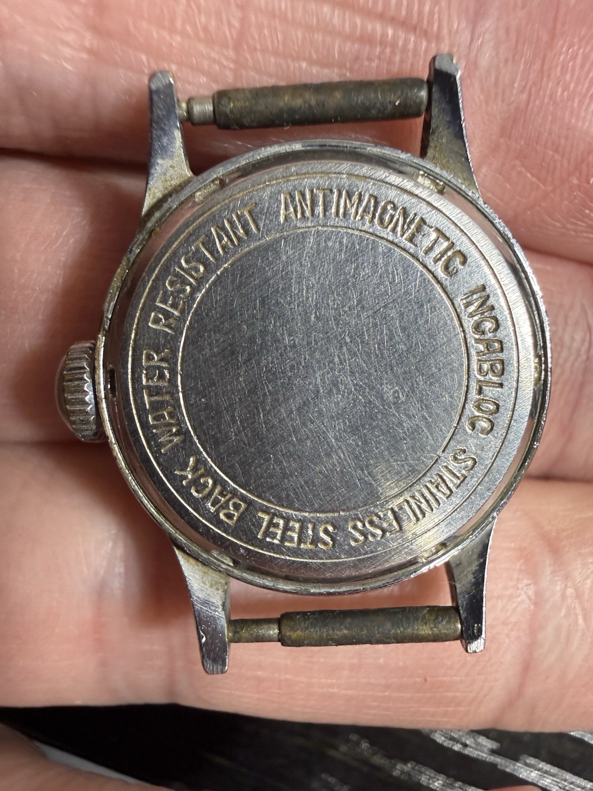 Vintage Hilton 17 Jewels Watch Movement Manual Working