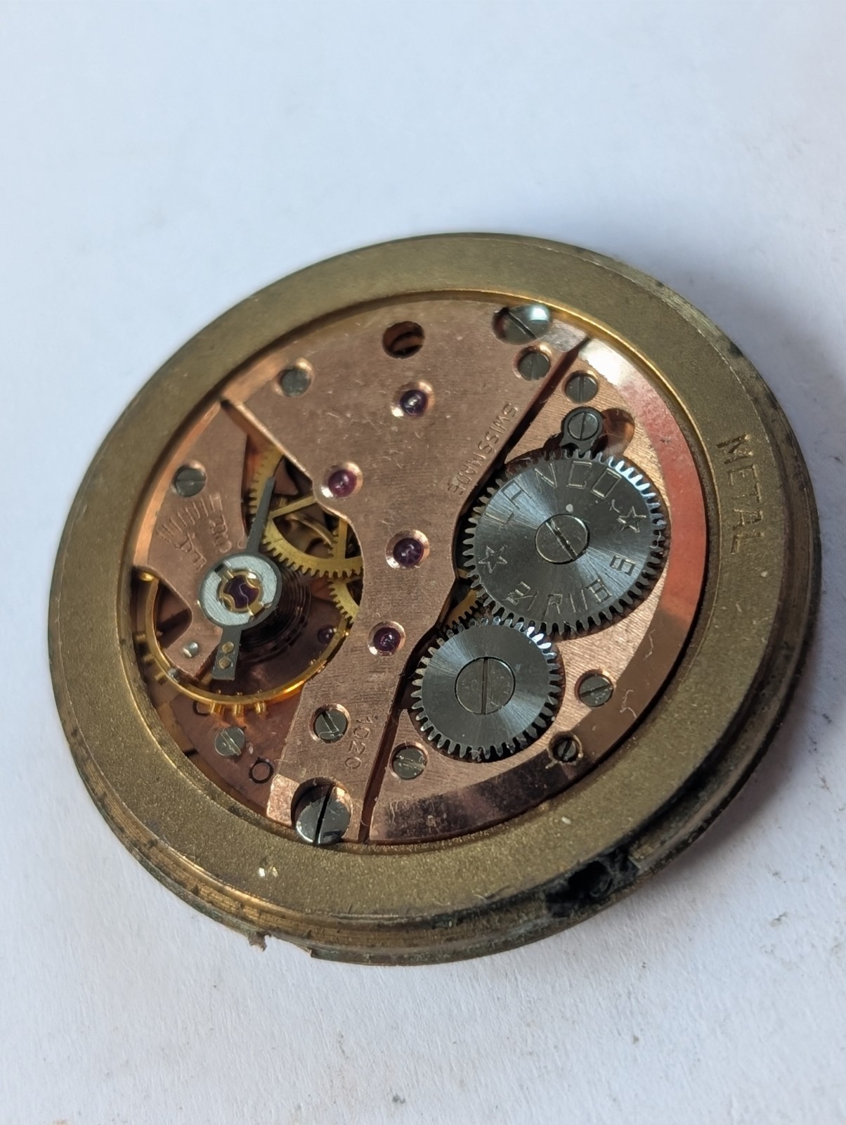 Vintage Lanco 1020 Mechanical Watch Movement (Spares/Repairs)