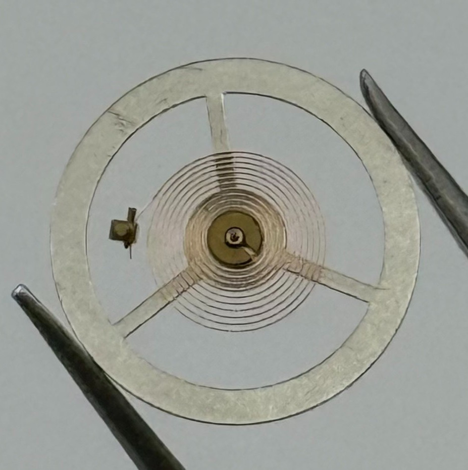 EB 8800 Balance Wheel Complete And Spring 12’’’ Renata 1309 Watch Movement Parts
