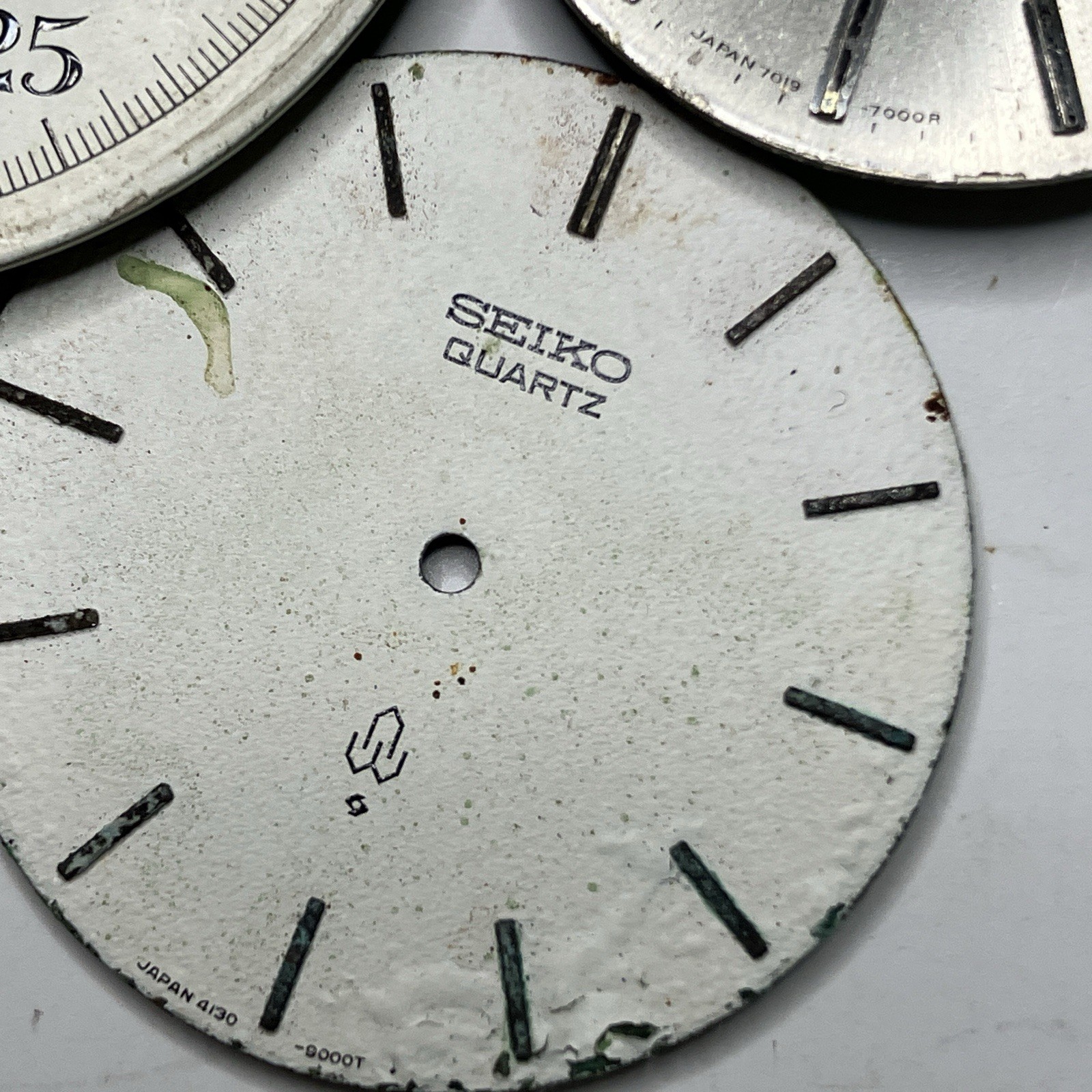 8 Vintage Seiko Citizen Dials Sportsman Actus Quartz Stopwatch Parts Repair