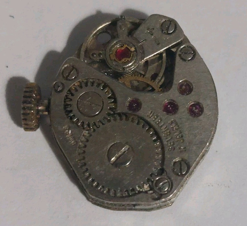 Vintage MuDu 17 Jewels Ladies Mechanical Watch Movement (Balance Is Okay)
