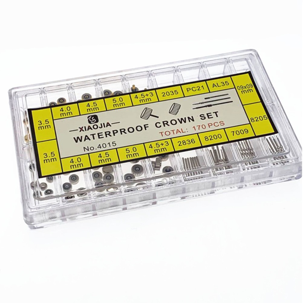 170Pcs Watch Spring Bar Repair Kit with Assorted Colors and Watch Tubes