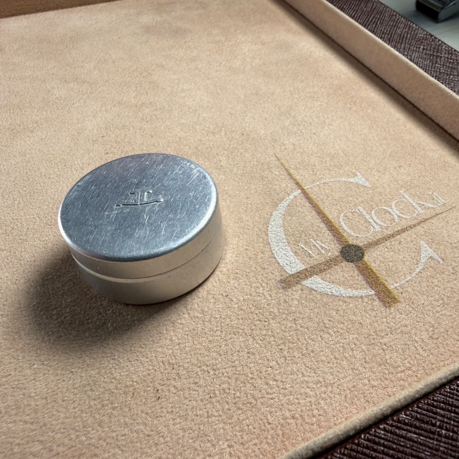 Jaeger LeCoultre Watch Dial Storage Case Silver