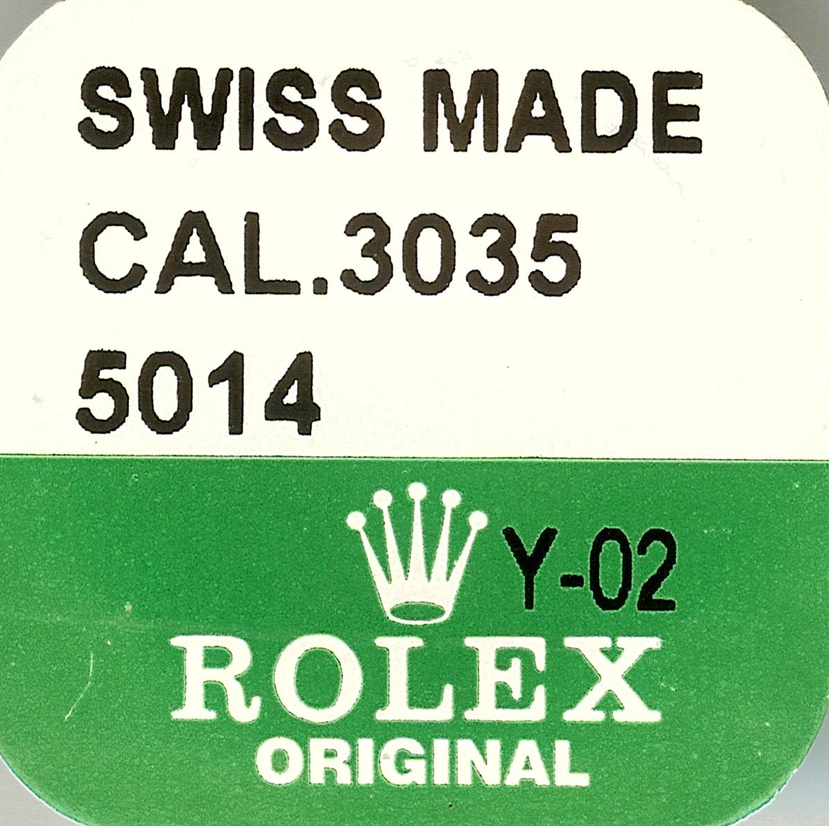 ROLEX FACTORY NEW SEALED SECOND WHEEL 3035 5014