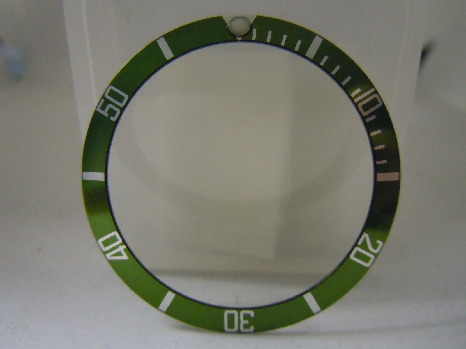 Green Aluminium Bezel Insert fit Rolex Submariner Steel 16610, 16610LV, 16800