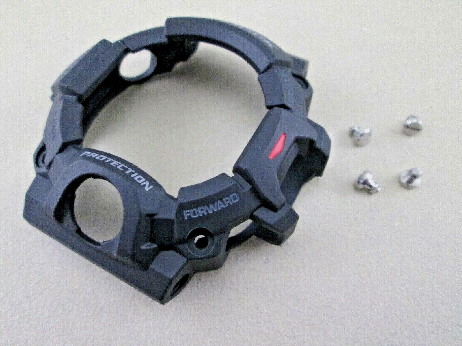Casio G-Shock Rangeman GW-9400 GW-9400J black watch bezel + decorative screws