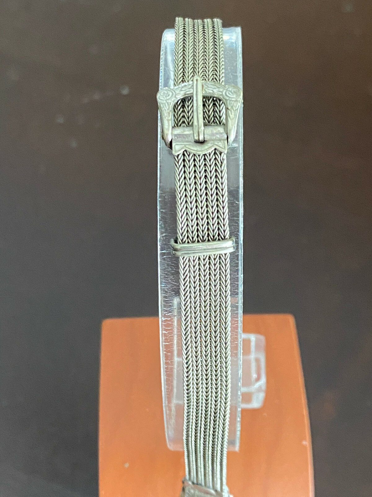 LADIES ADJUSTABLE BELT BUCKLE BAND 7.5MM WIDE , 6″ IN LENGTH