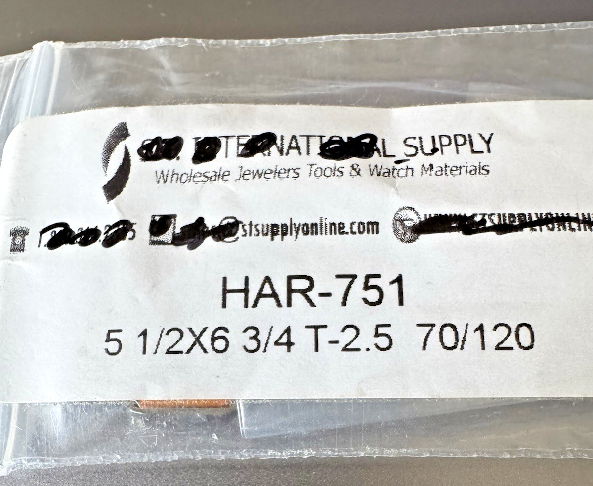 HARLEY RONDA NEW QUARTZ MOVEMENT REF 751 SWISS MADE BRAND NEW FRESH