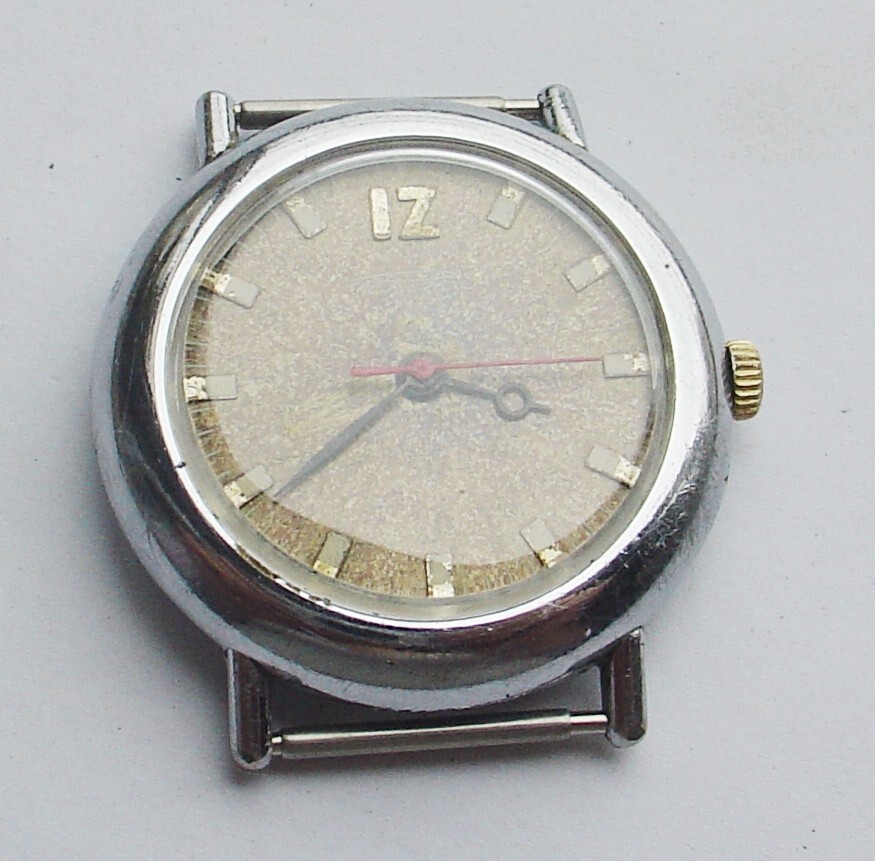Rary Vintage Raketa Soviet Russian watch mov R 2609 Brown Dial SERVICED