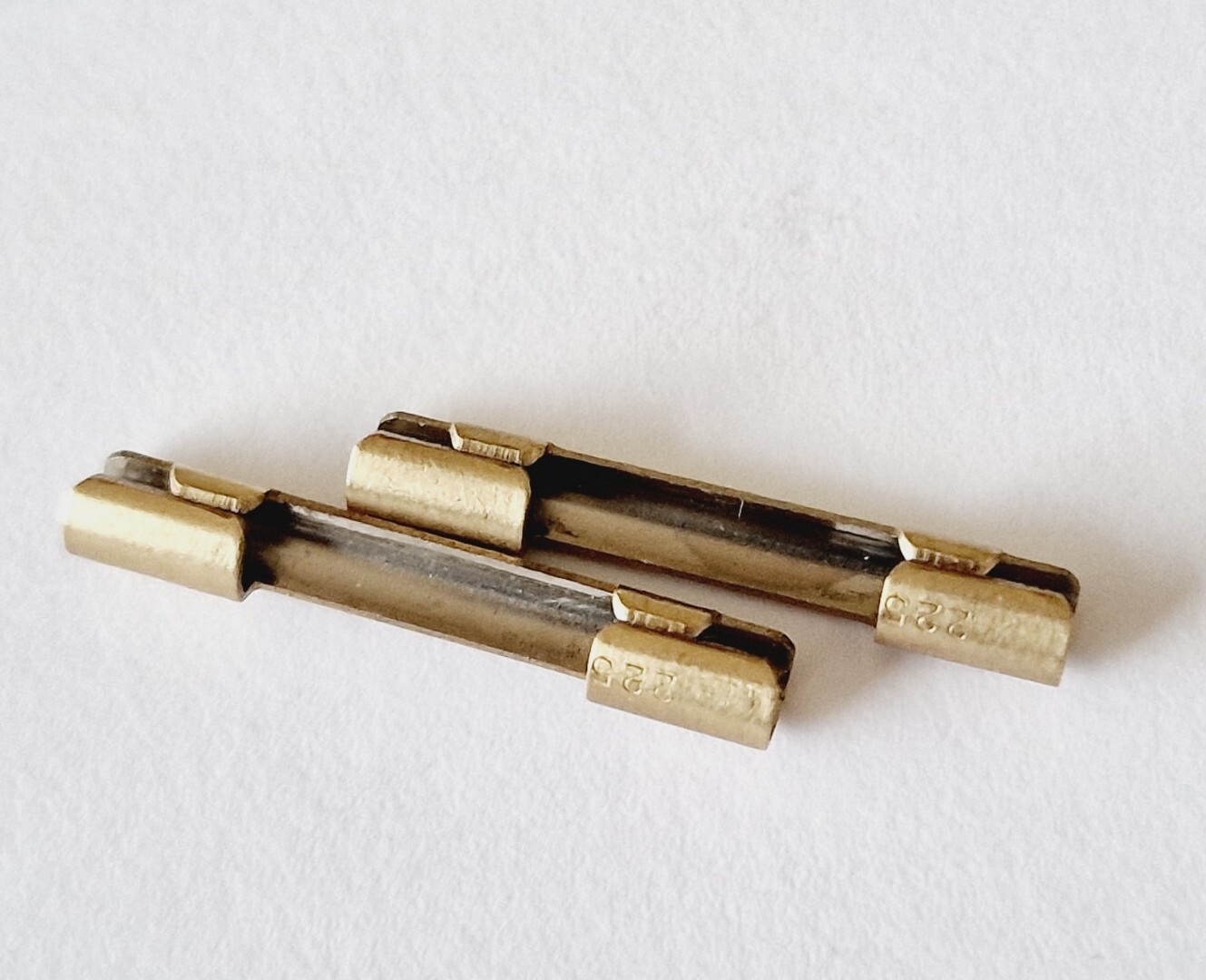 Omega Bracelet End Piece/Link Gilt Reference 225 Genuine (x2)
