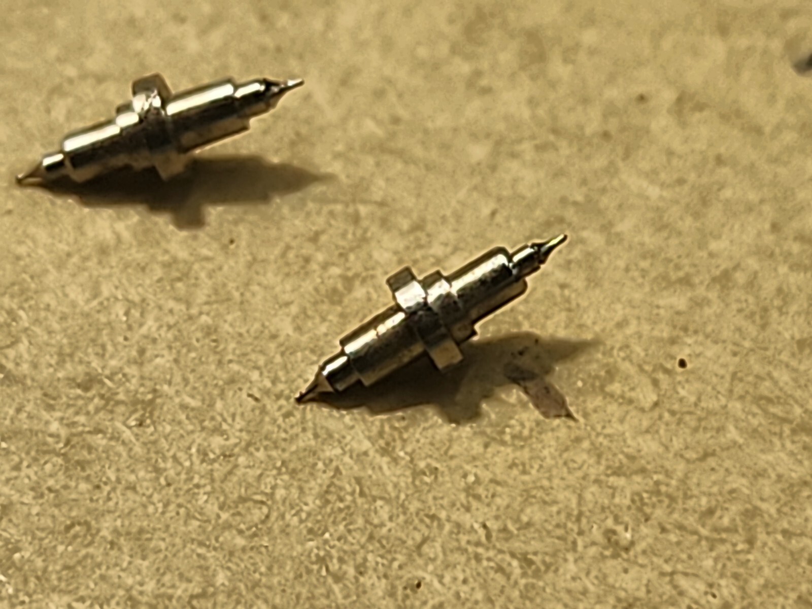 Lot Of 2 NOS Howard 16s DR 240 Balance Staffs