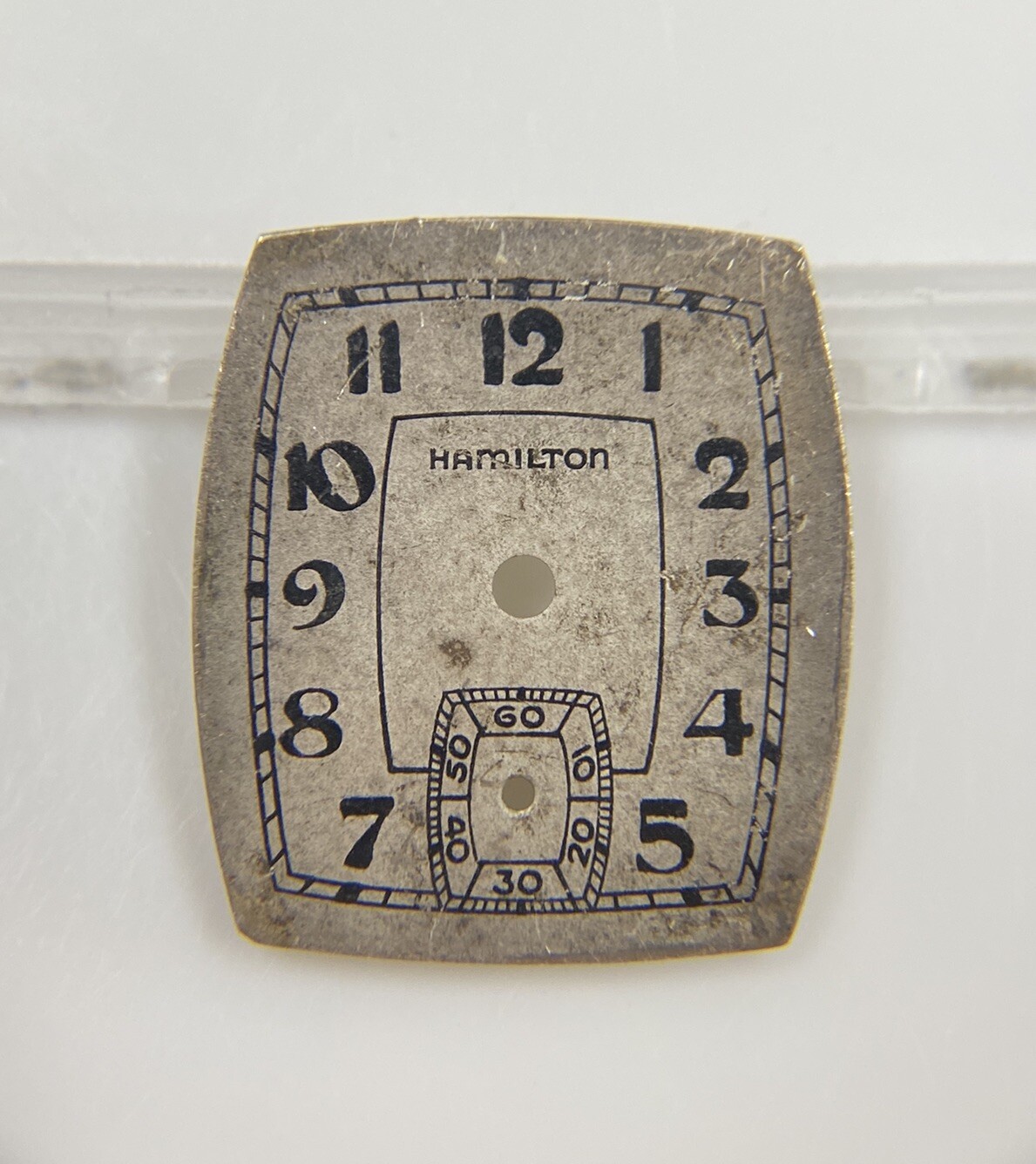 Original Vintage Hamilton Caliber 987F Dial