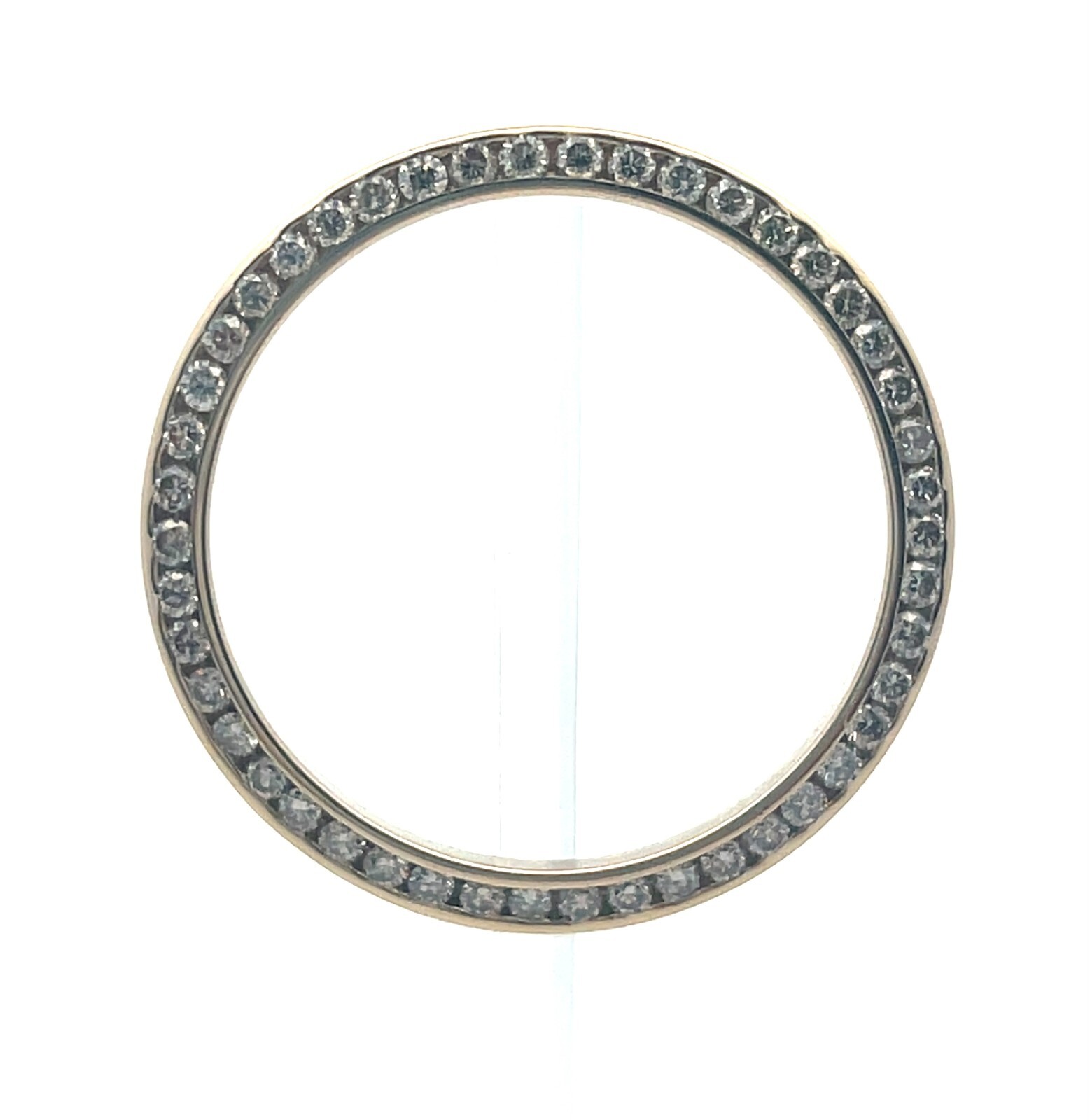 Rolex DateJust 3/4ct Diamond Bezel Aftermarket 14K Yellow Gold 26mm 46 Diamonds