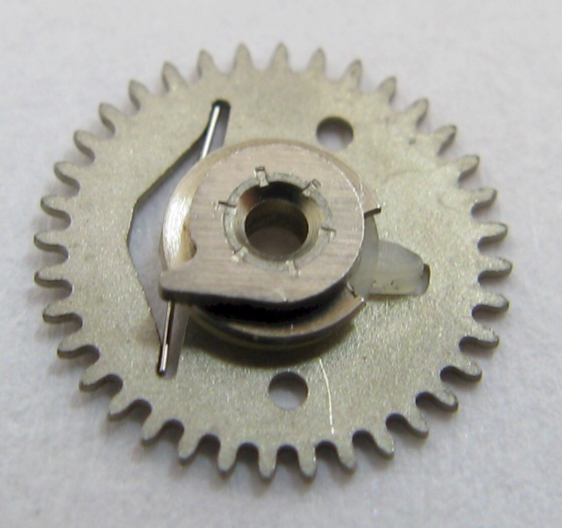 vintage FHF 908 909 watch movement part calendar driving wheel #2555
