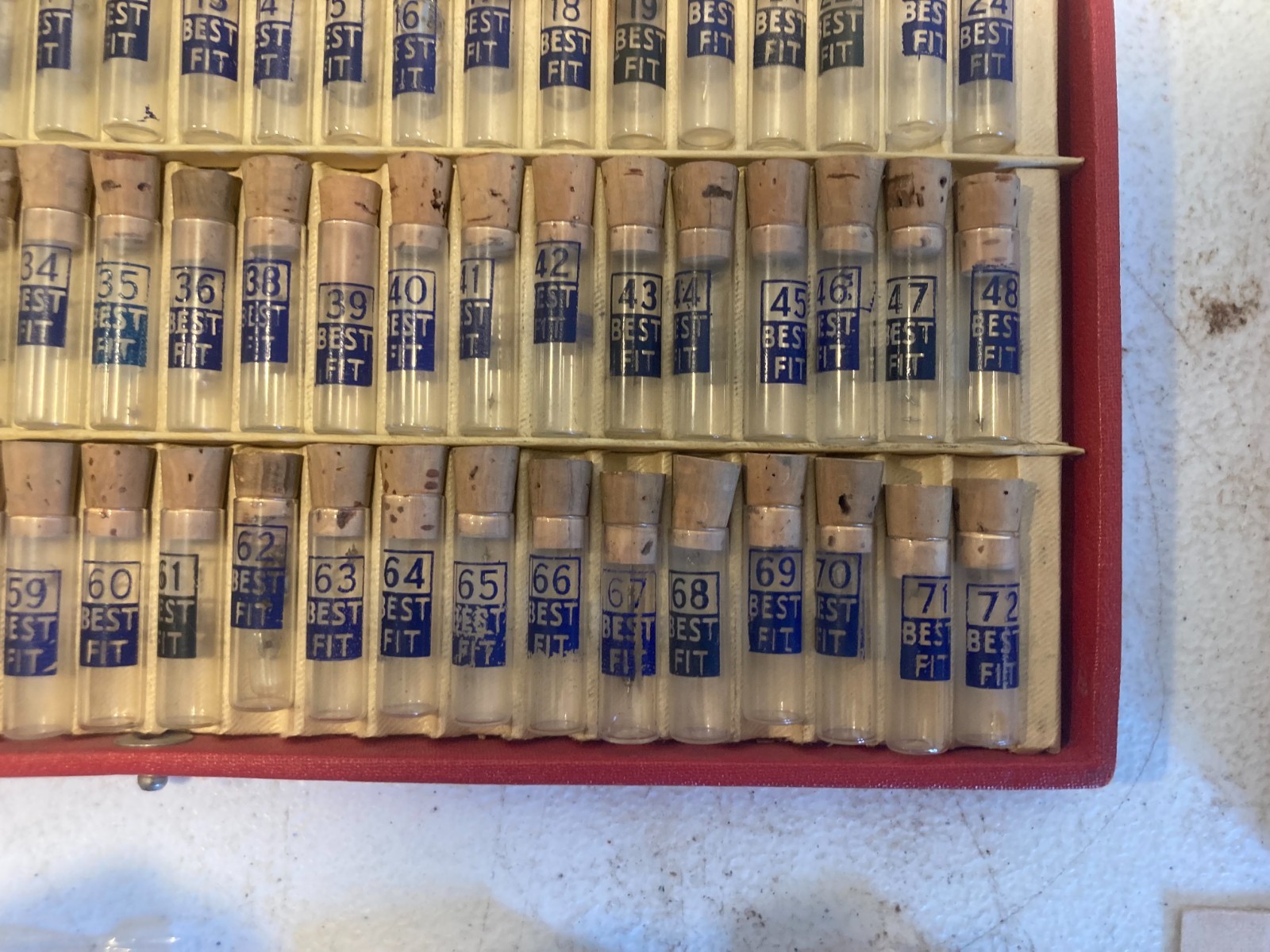 Vintage Best Fit Watch Balance Staff Assortment 2 Cases Wittnauer Benrus Parts