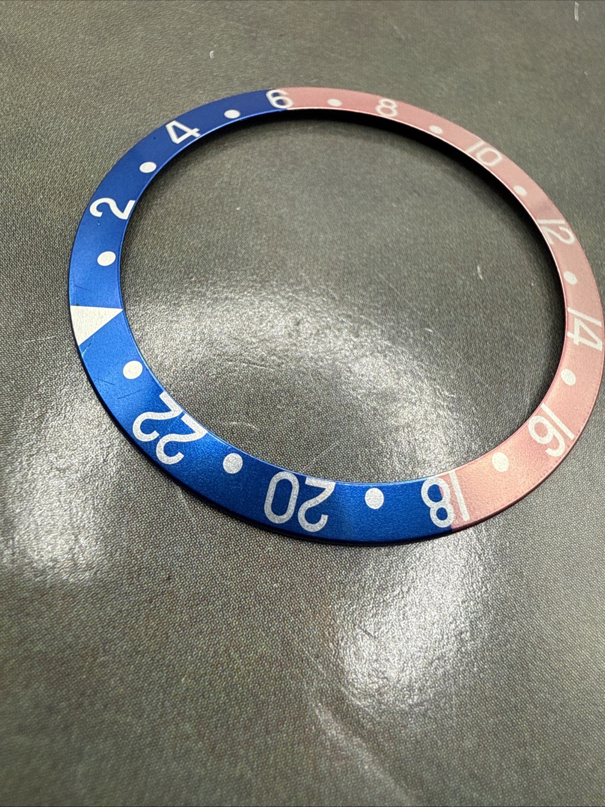 Genuine Rolex GMT Master Pepsi Red Blue Bezel Insert 16700 16710 16760 Gorgeous