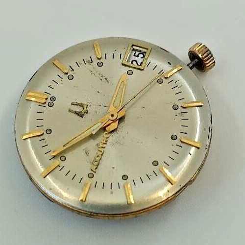 BULOVA ACCUTRON CALIBER 218 D ELECTRONIC MOVEMENT FOR PARTS/REPAIR
