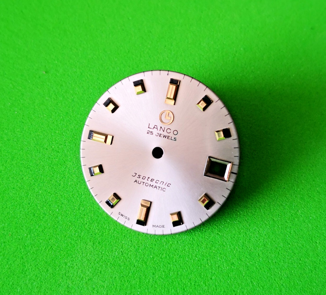Vintage LANCO Dial – Isotecnic Automatic NOS Rare
