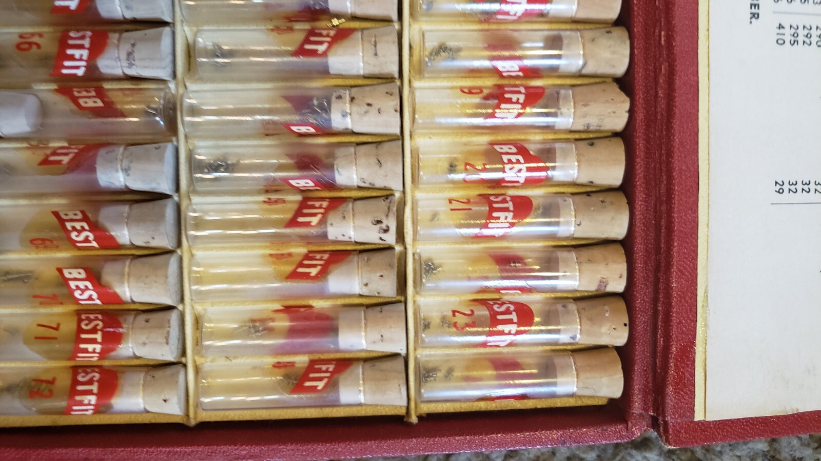 Vintage LOT BestFit & Quick Fit AR Watch Parts w/ Case Staff Vials hands 8D2