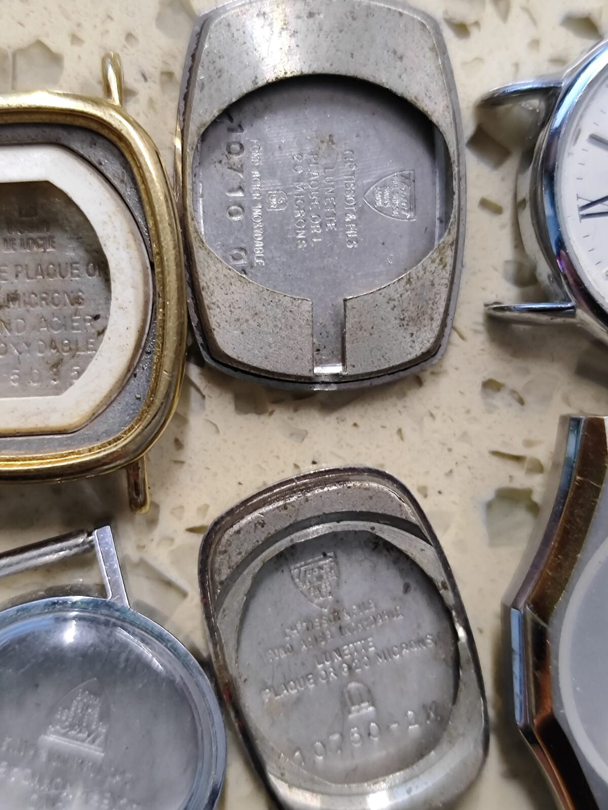 Vintage Lot Swiss Case Ladies Tissot / west end NOS