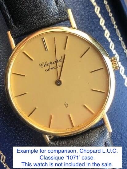 Chopard Geneve Quartz ETA 955 432 Movement Dial Hands Working (ref 1928A)
