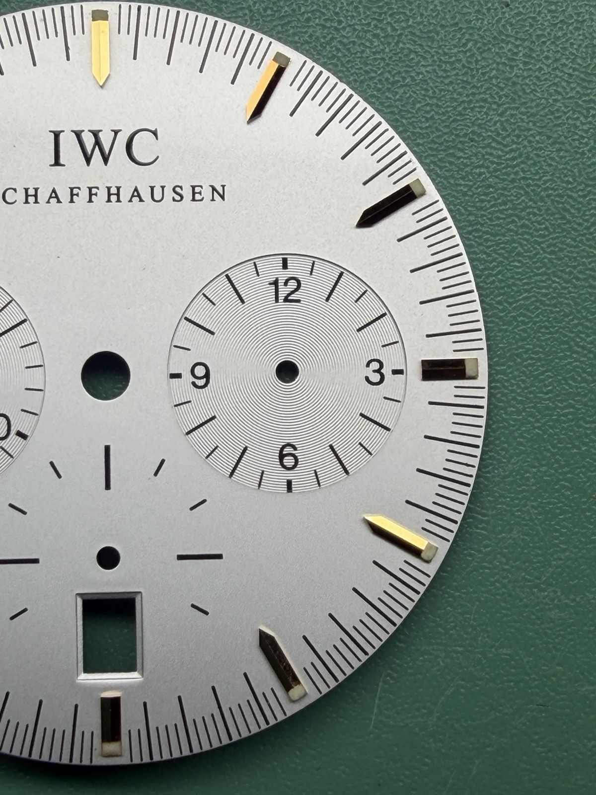 Original IWC Schaffhausen GST Chrono White Dial