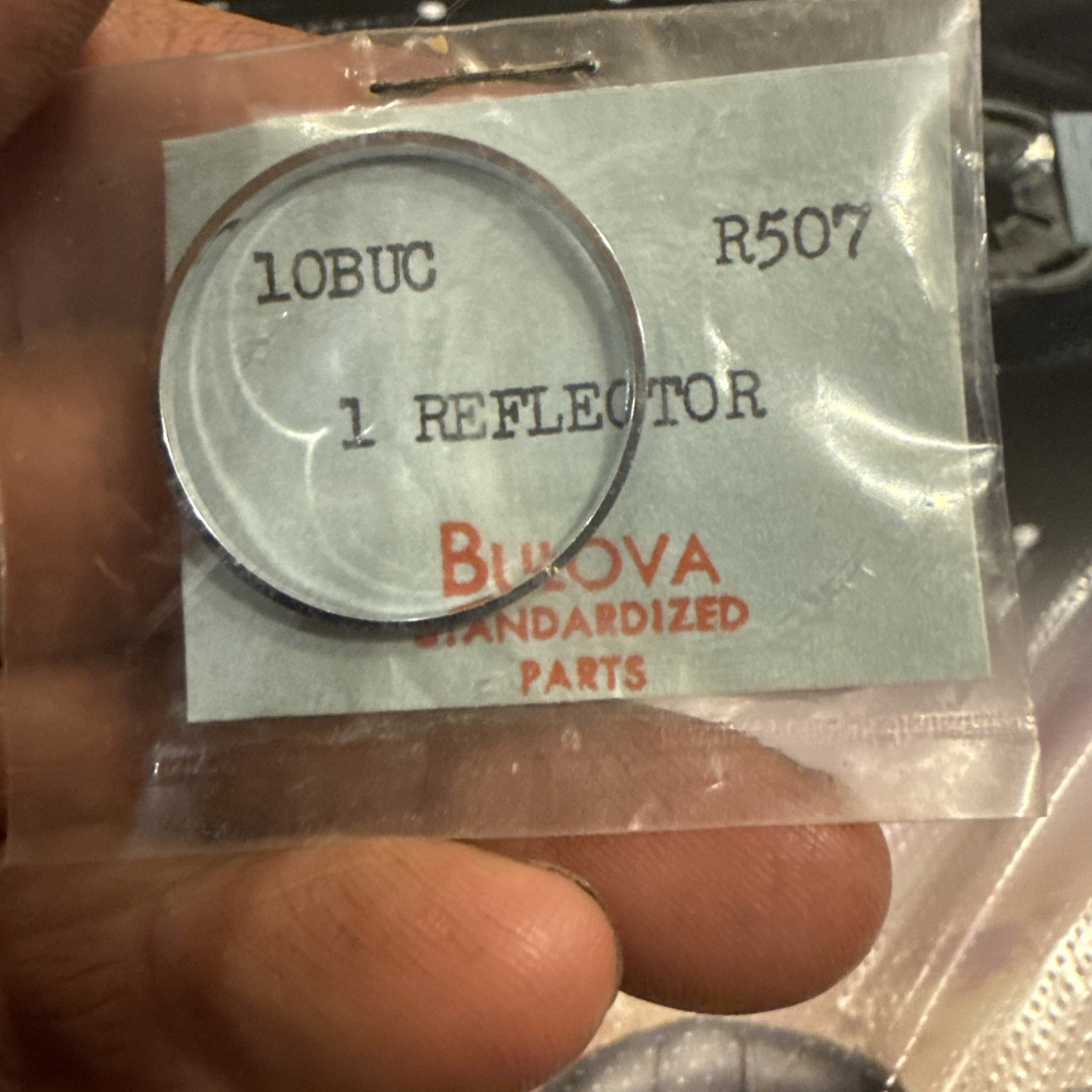 Bulova Part# R507 Movement Ring 10buc 1 Reflector