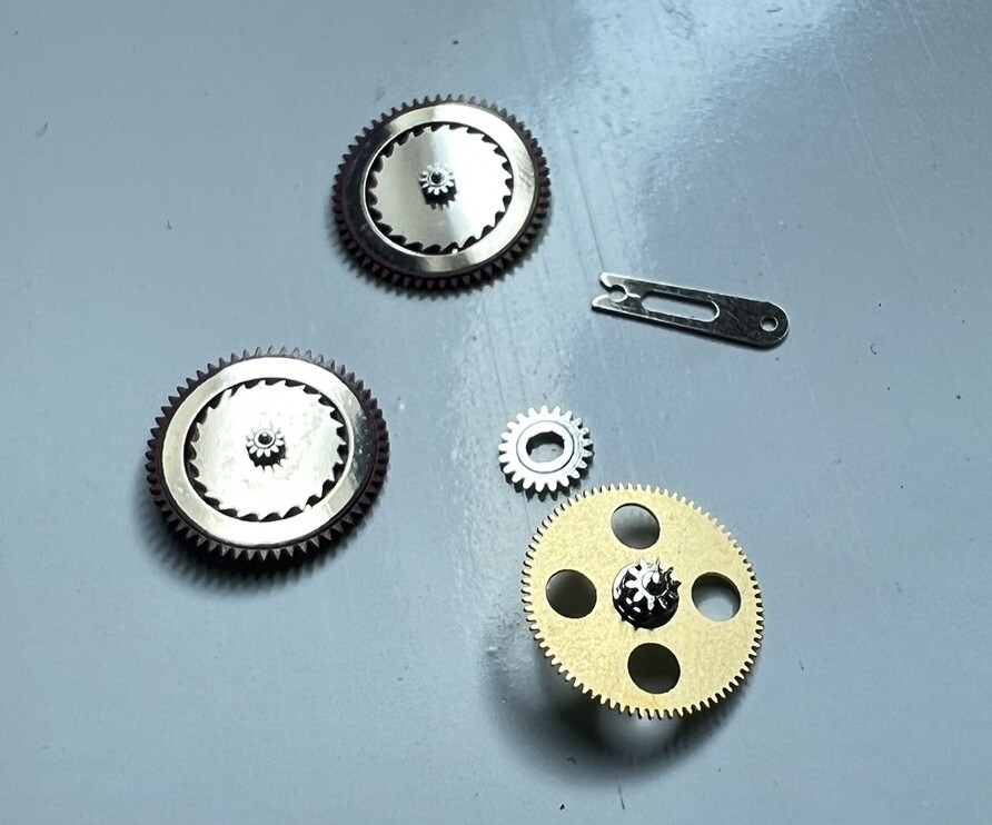 Rolex watch part Combo 3135-550,510,540,560 Reversing Wheels,clip,driving Wheel