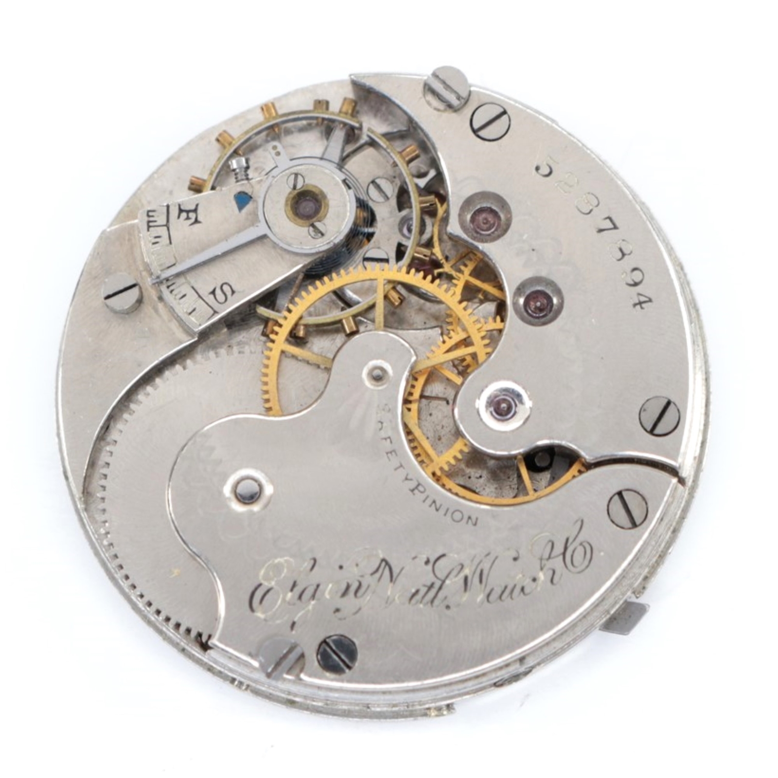 Elgin Pocket Watch 0 Size 11 Jewel Movement – NA598