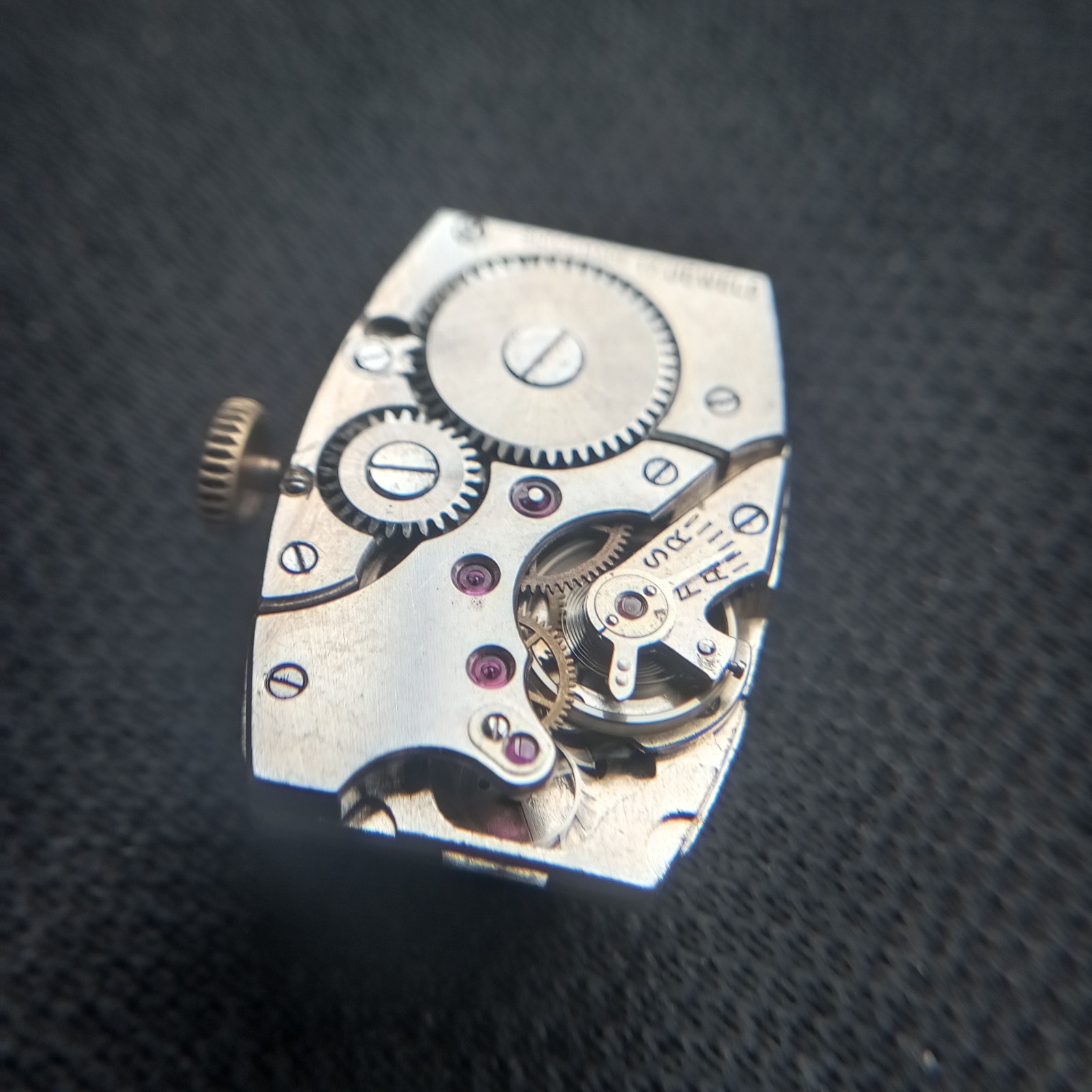 Vintage ETA 735 Watch Movement Complete Working