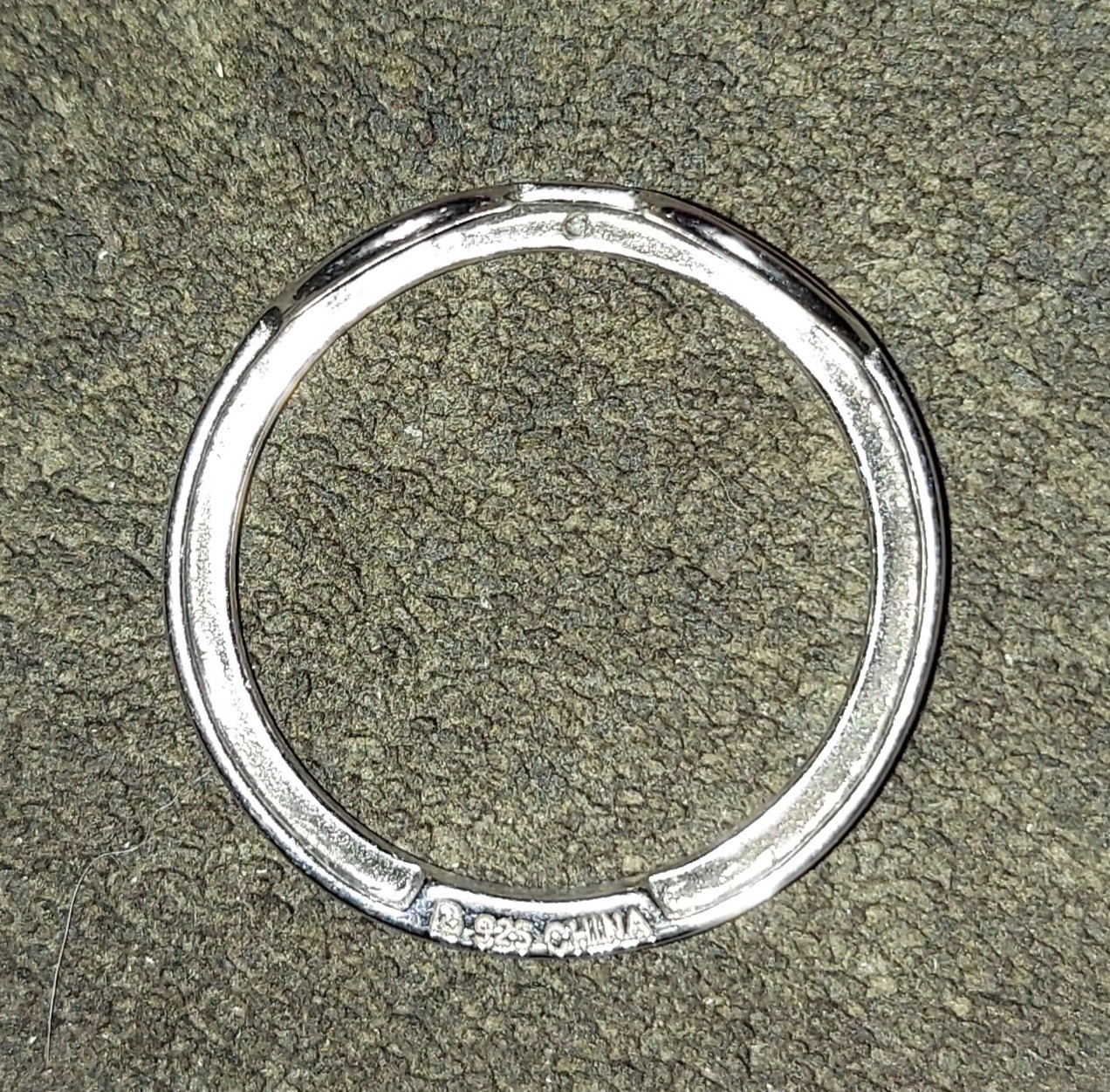 Sterling Silver 925 Watch Bezel Insert Silver Replacement Part for Watch