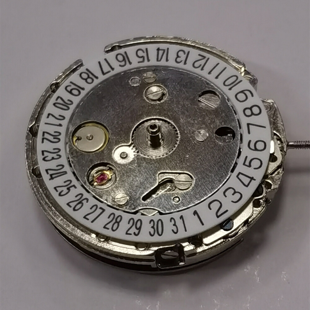 Watch Automatic Mechanical Movement White Day Date Calendar For 2813 8215
