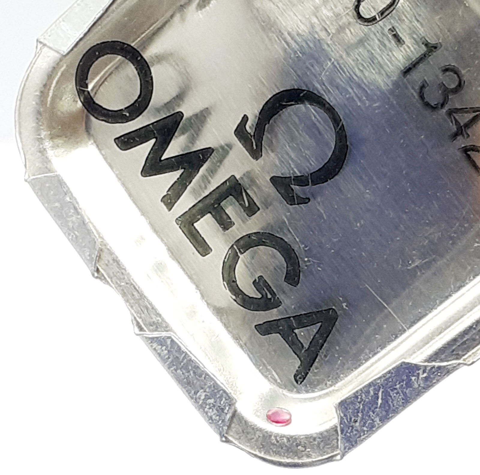 Original Omega Spare Part No. 100-1342 Lower Balance End Stones NOS, SEALED