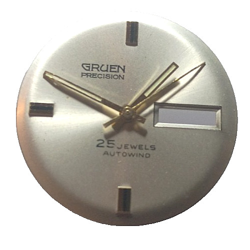 Gruen Precision 560 Automatic Watch Dial 28.3mm watch parts