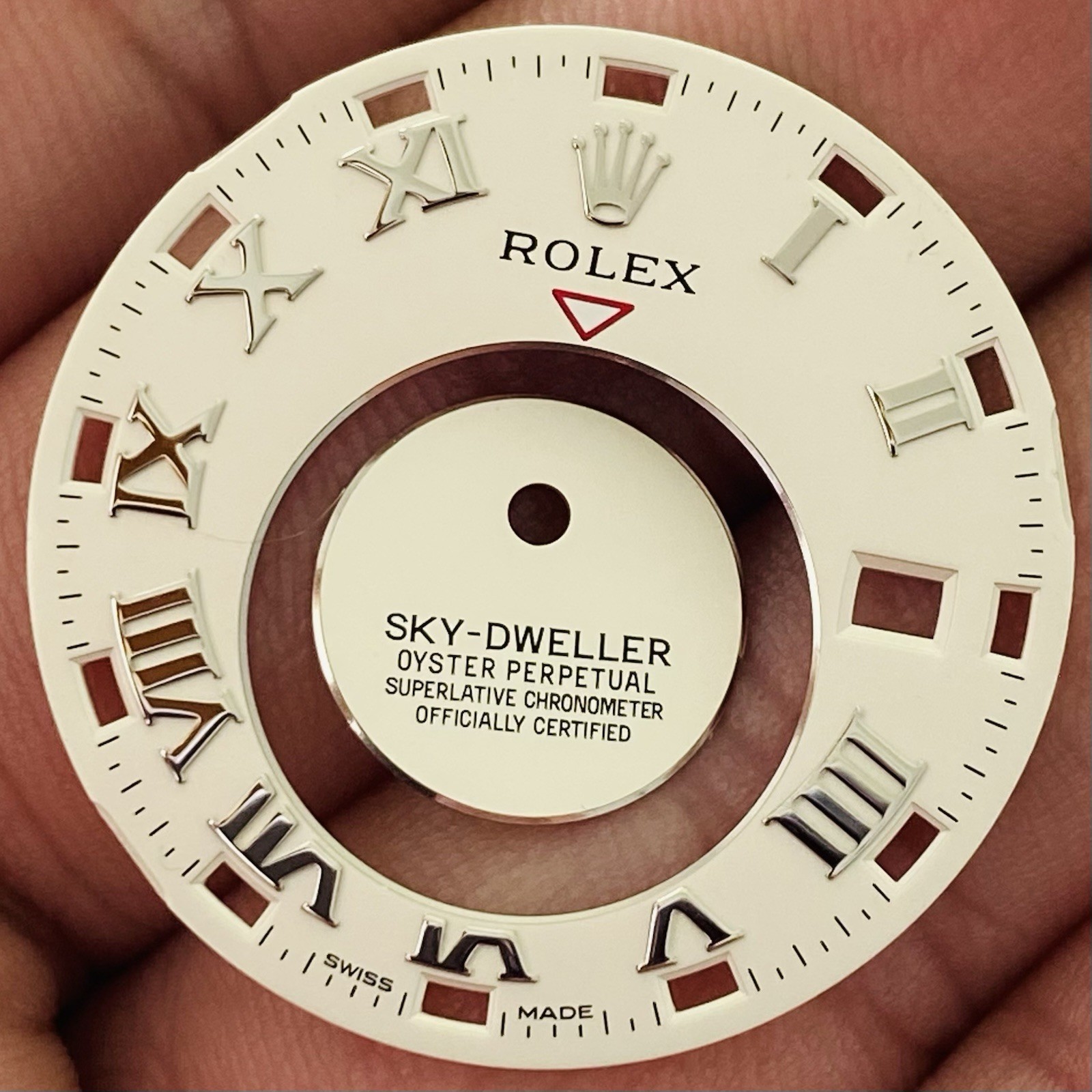 Rolex White Dial For Sky Dweller Model Ref 326934