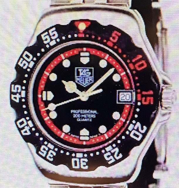 High Quality Glass For TAG Heuer 372.508 Formula 1 Vintage Watch 24mm x 2mm