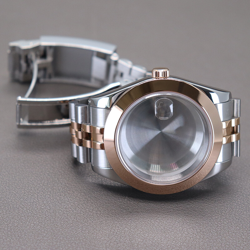 36mm/40mm steel Watch Case nh35 Jubilee Bracelet For nh36 38 Miyota8215 Movement