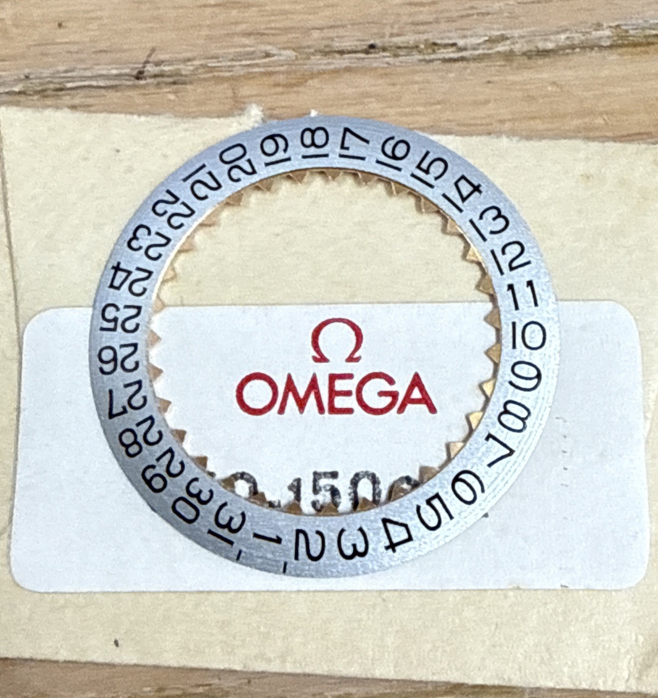 ORIGINAL OMEGA CAL 560 PART # 1500 A DATE CALENDAR DISK