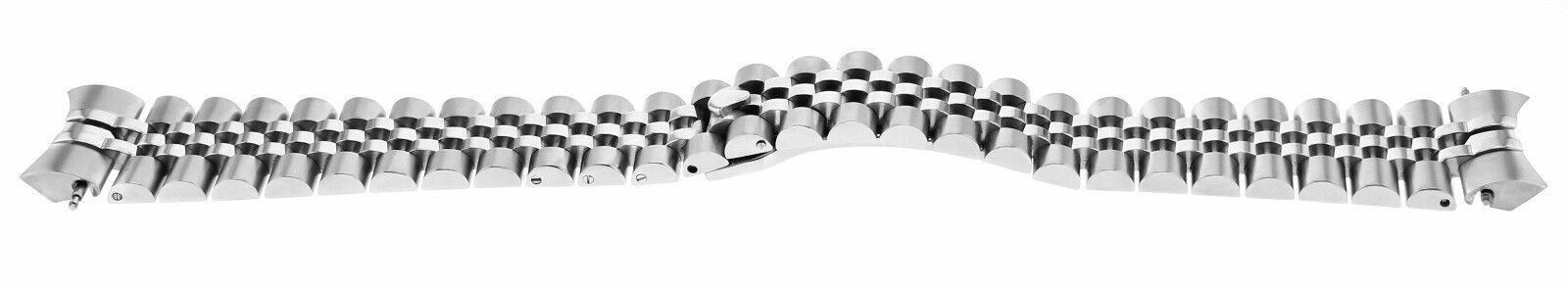 36MM SS STEEL FOR JUBILEE WATCH BAND WITH HIDDEN CLASP END 16200, 16220, 16234