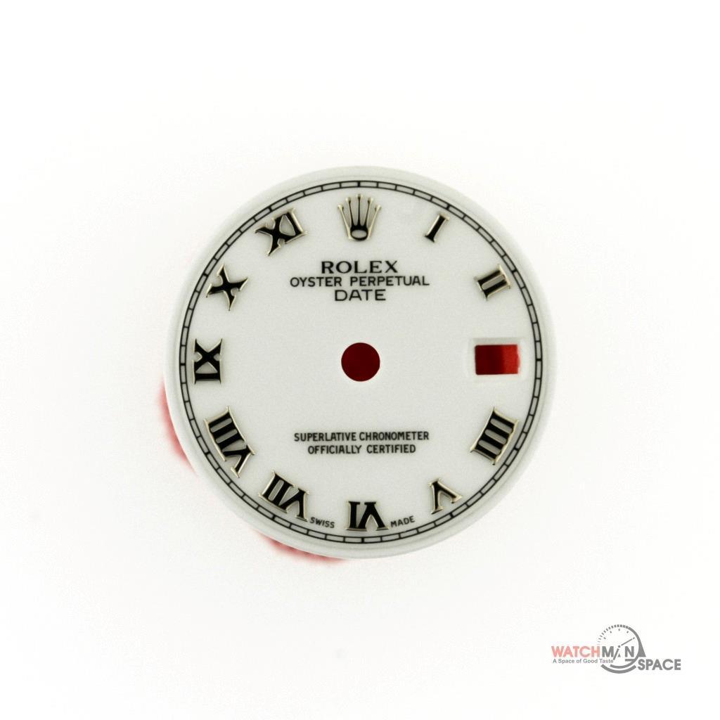 Original Lady Rolex Date 26mm 79160, 69160 White Roman Dial S/S #D86
