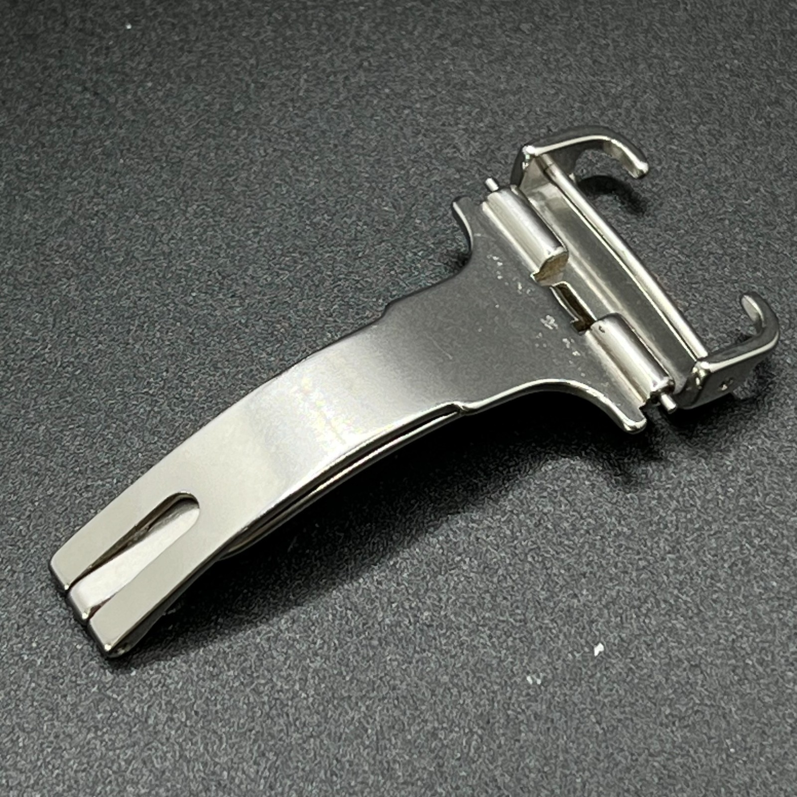 Genuine Cartier Stainless Steel Deployment Buckle Clasp 17.5mm Watch Parts