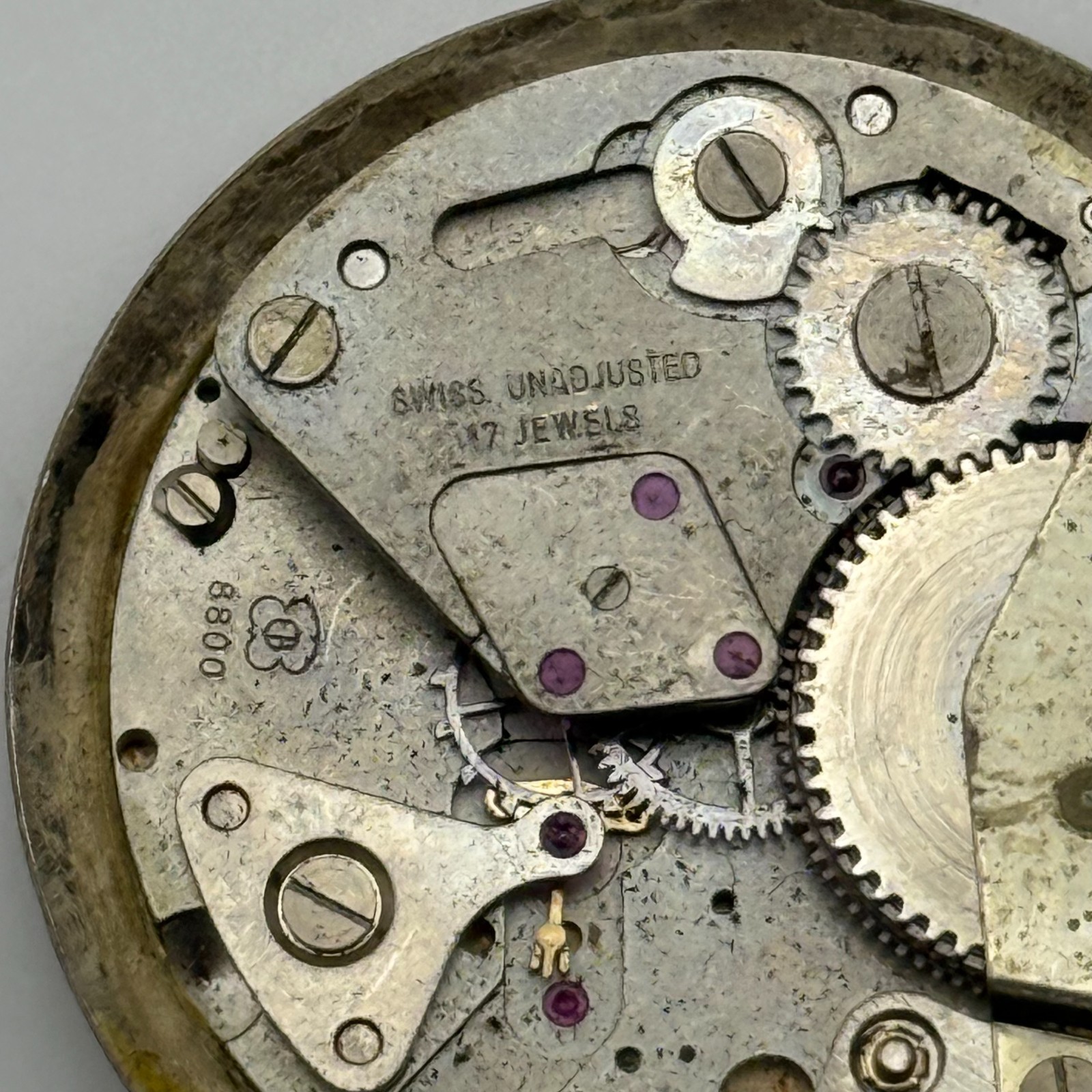 EB 8800 Watch Movement Roma Executive Extra Slim 17 Jewels Swiss Parts 27mm