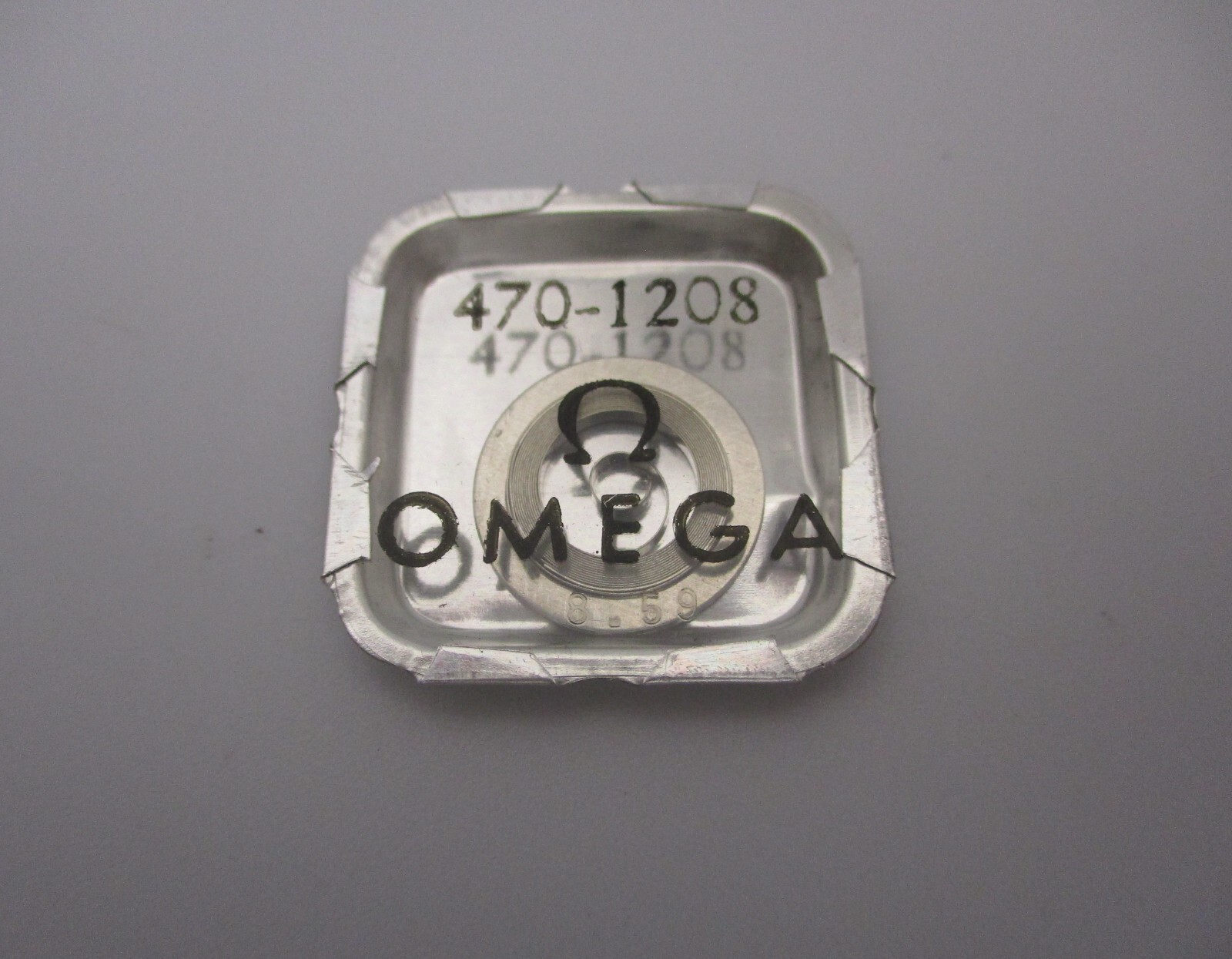 2x Genuine OMEGA 470-1208 or 470 1208 Watch Part Mainspring *Rare New-Old-Stock*