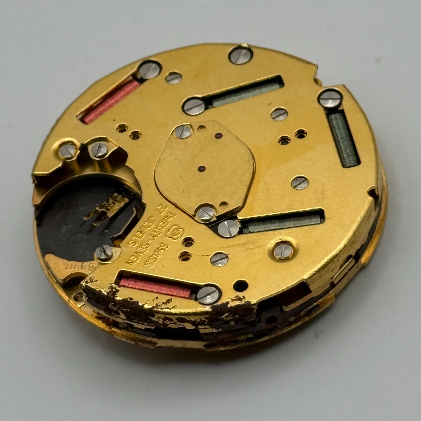 ETA 251.262 Watch Movement – Running – Quartz – For Parts / Repair – 30.5mm